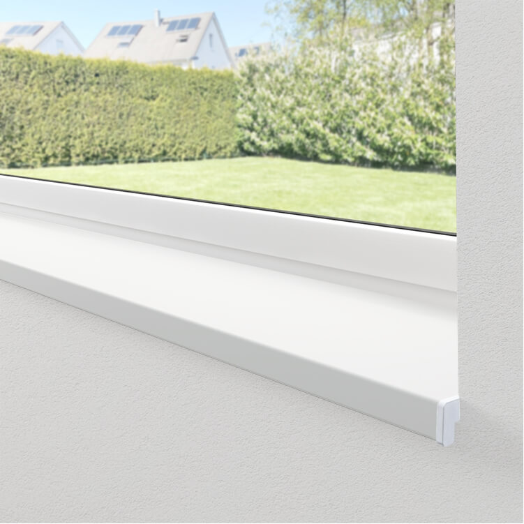 Kunststoff Fensterbank Weiß