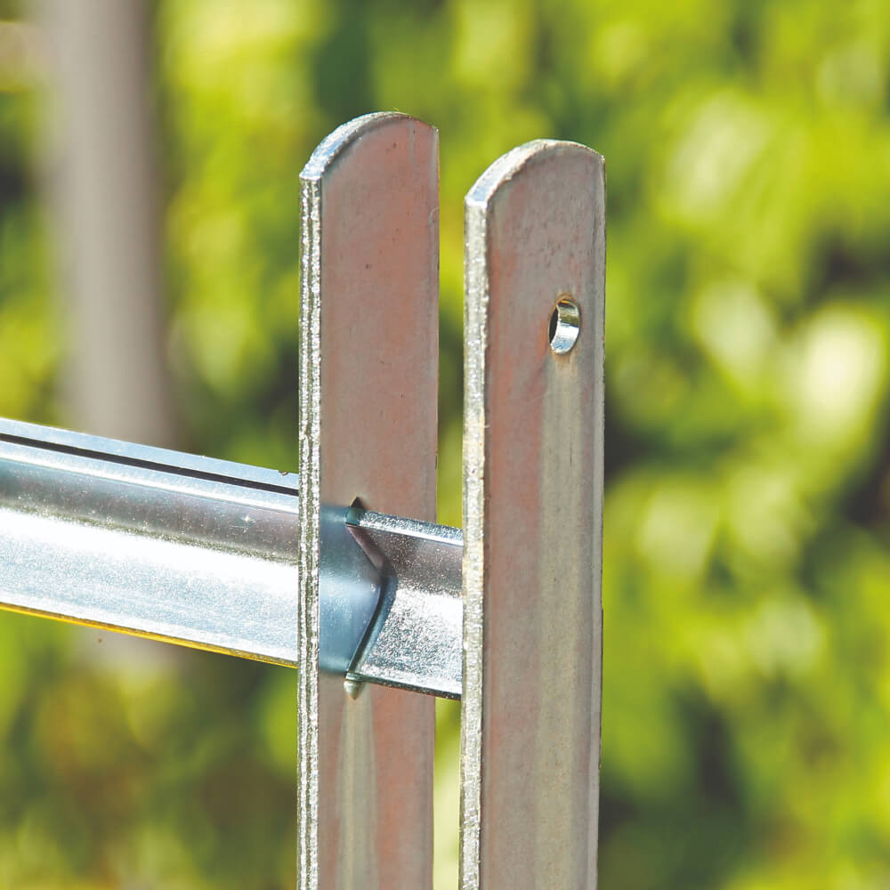 Fenstergitter Graz Montagewinkel für Laibungsmontage