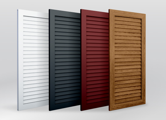 Beliebte Farben für Fensterläden Außenbereich