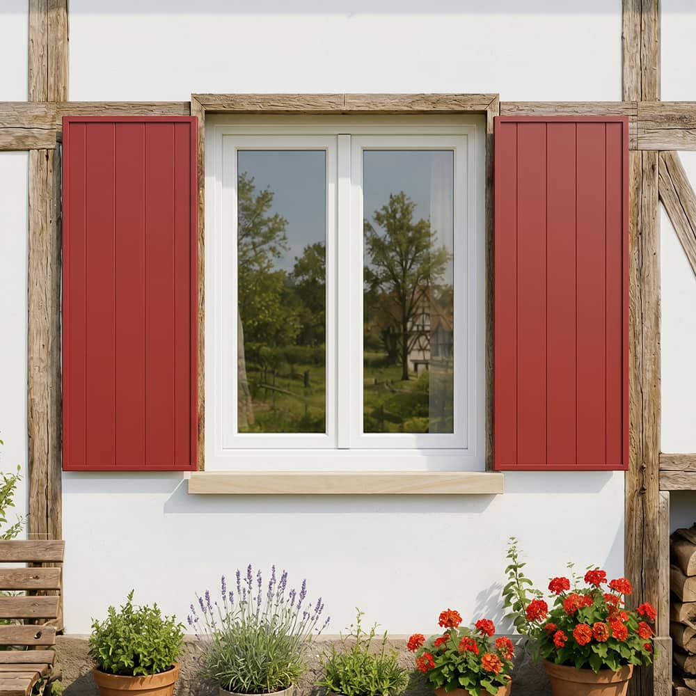 Landhaus-Fensterläden