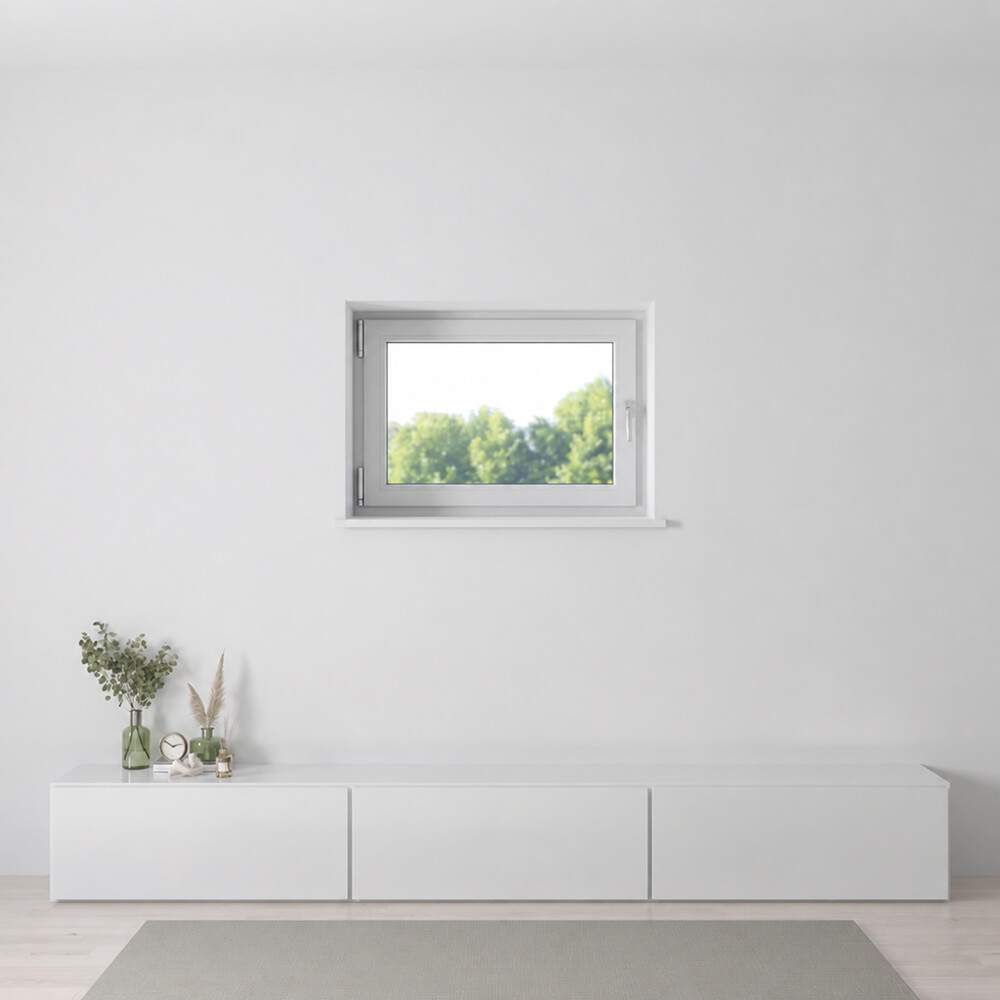 Fenster 100x80 cm innen