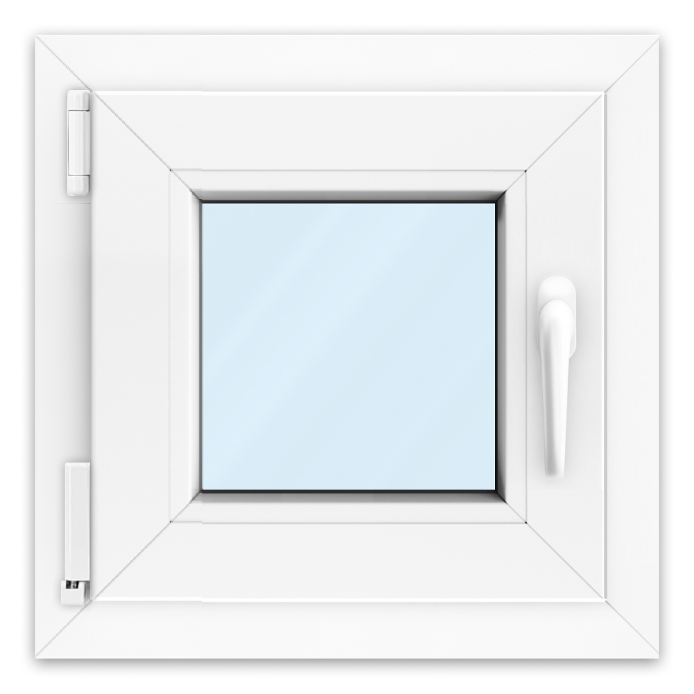 Kellerfenster 40x40 cm drehkipp links