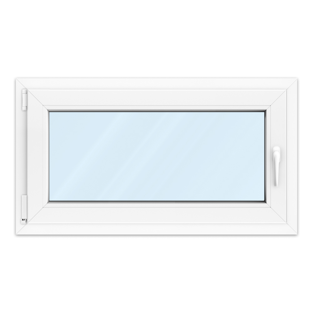 Kellerfenster 90x50 cm drehkipp links