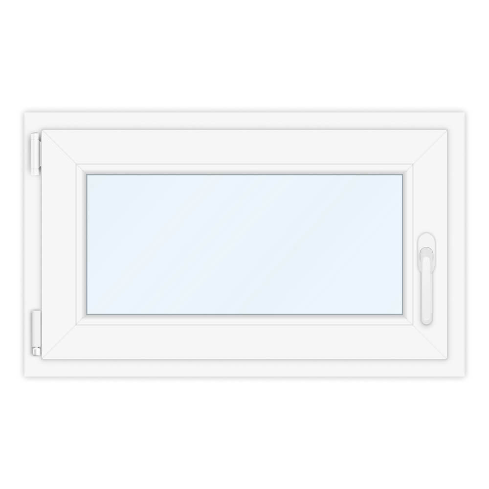 Kellerfenster 75x45 cm drehkipp links