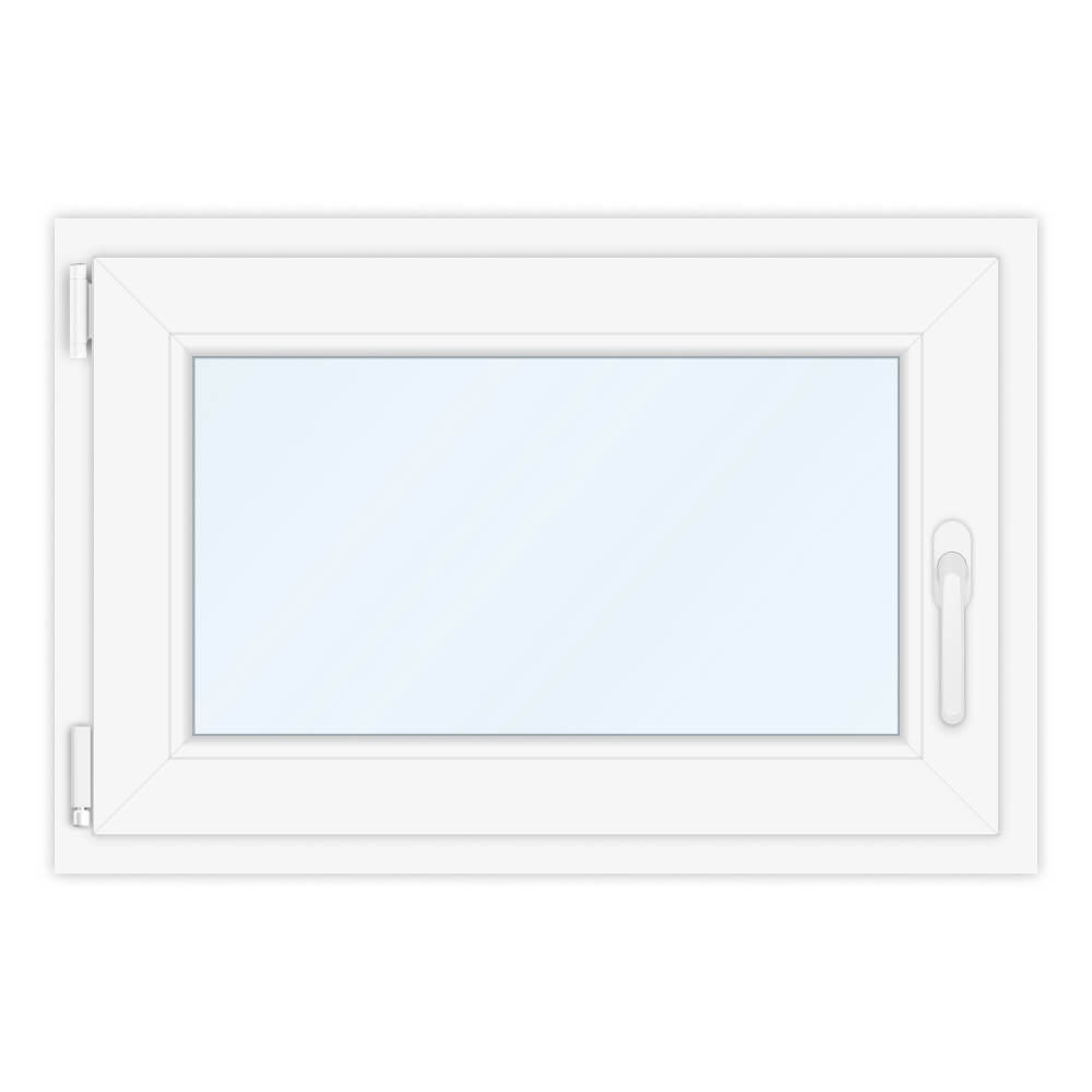 Kellerfenster 75x50 cm drehkipp links