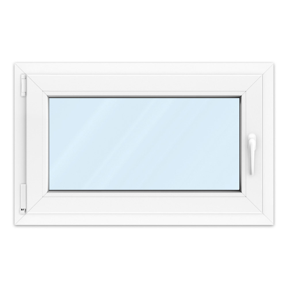 Kellerfenster 80x50 cm drehkipp links