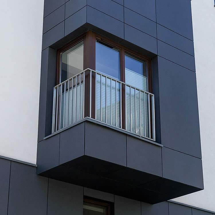 Erkerfenster modern