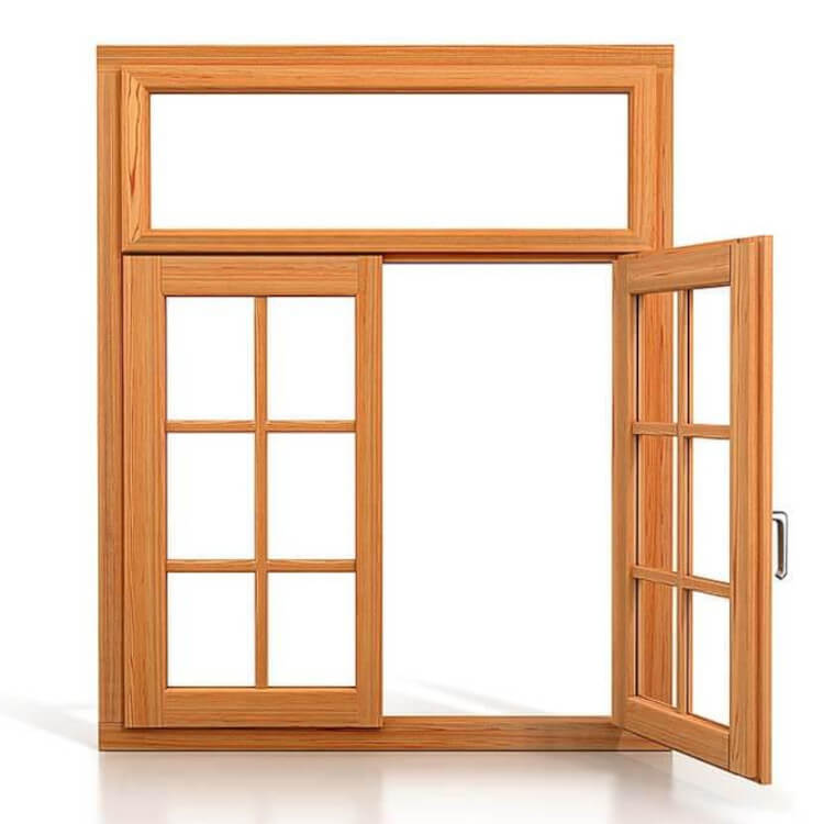 Oberlicht Fenster Holz