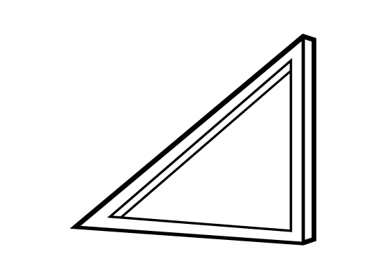 Dreiecksfenster