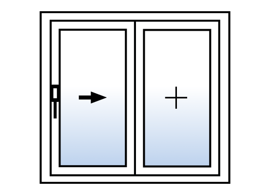 Schiebefenster