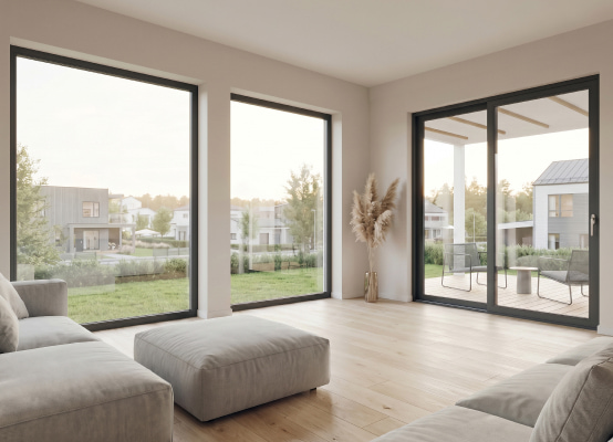 Terrassenfenster