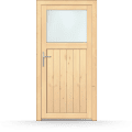 Nebeneingangstür Holz