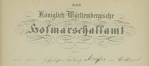 Auszeichnung Königlicher Hofglaser