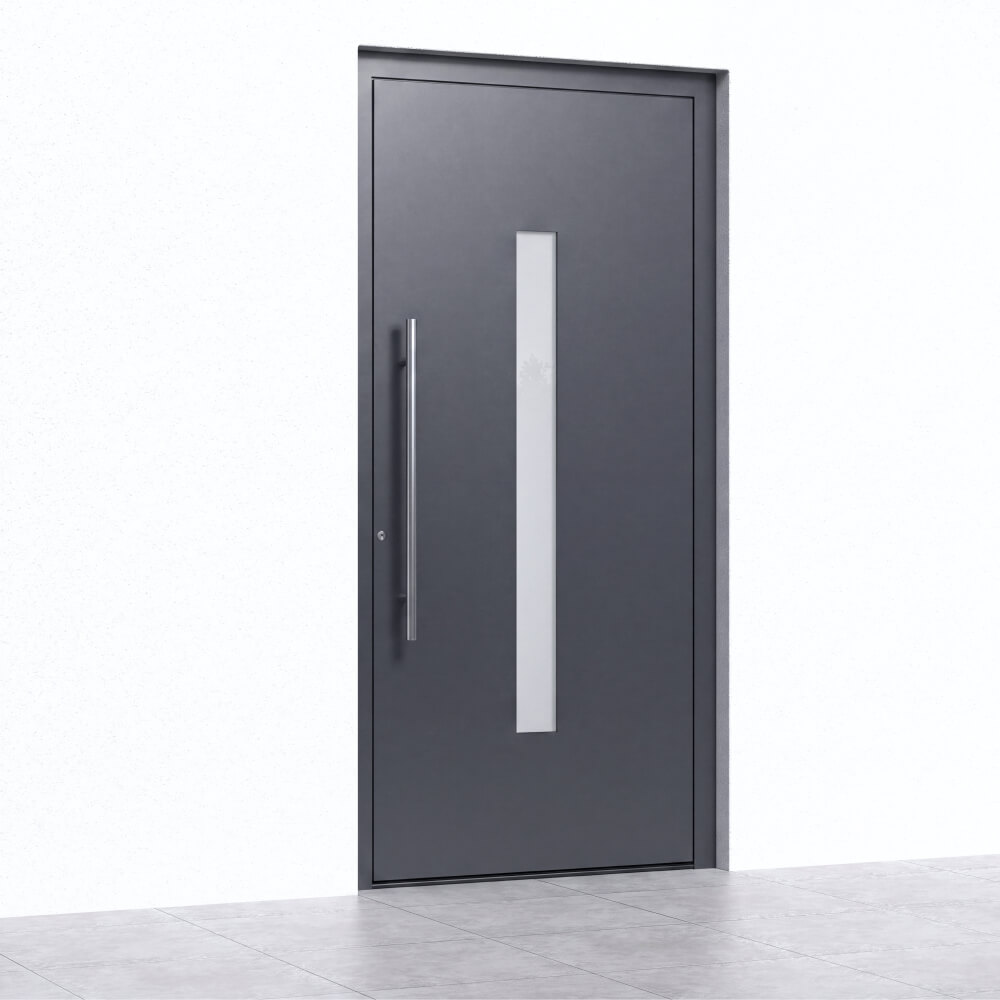Alu-Haustür Schärding Einbau