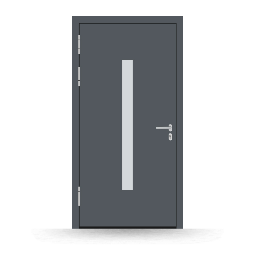 Alu-Haustür Schärding innen