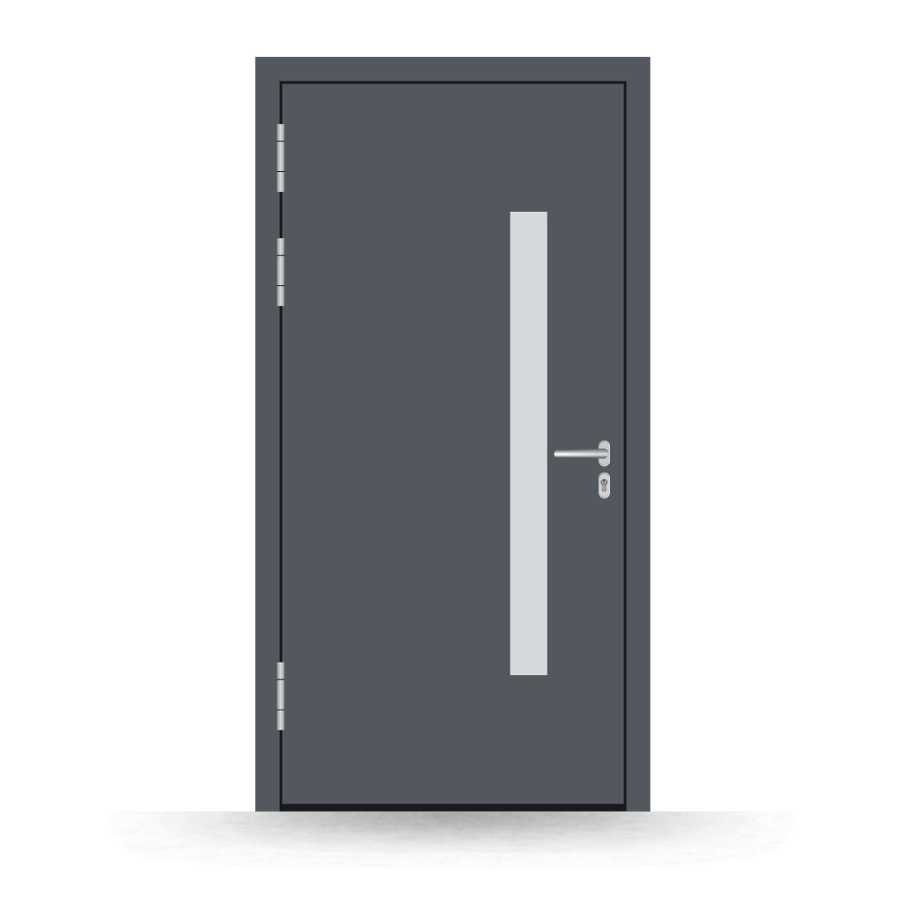 Alu-Haustür Wolfsberg innen