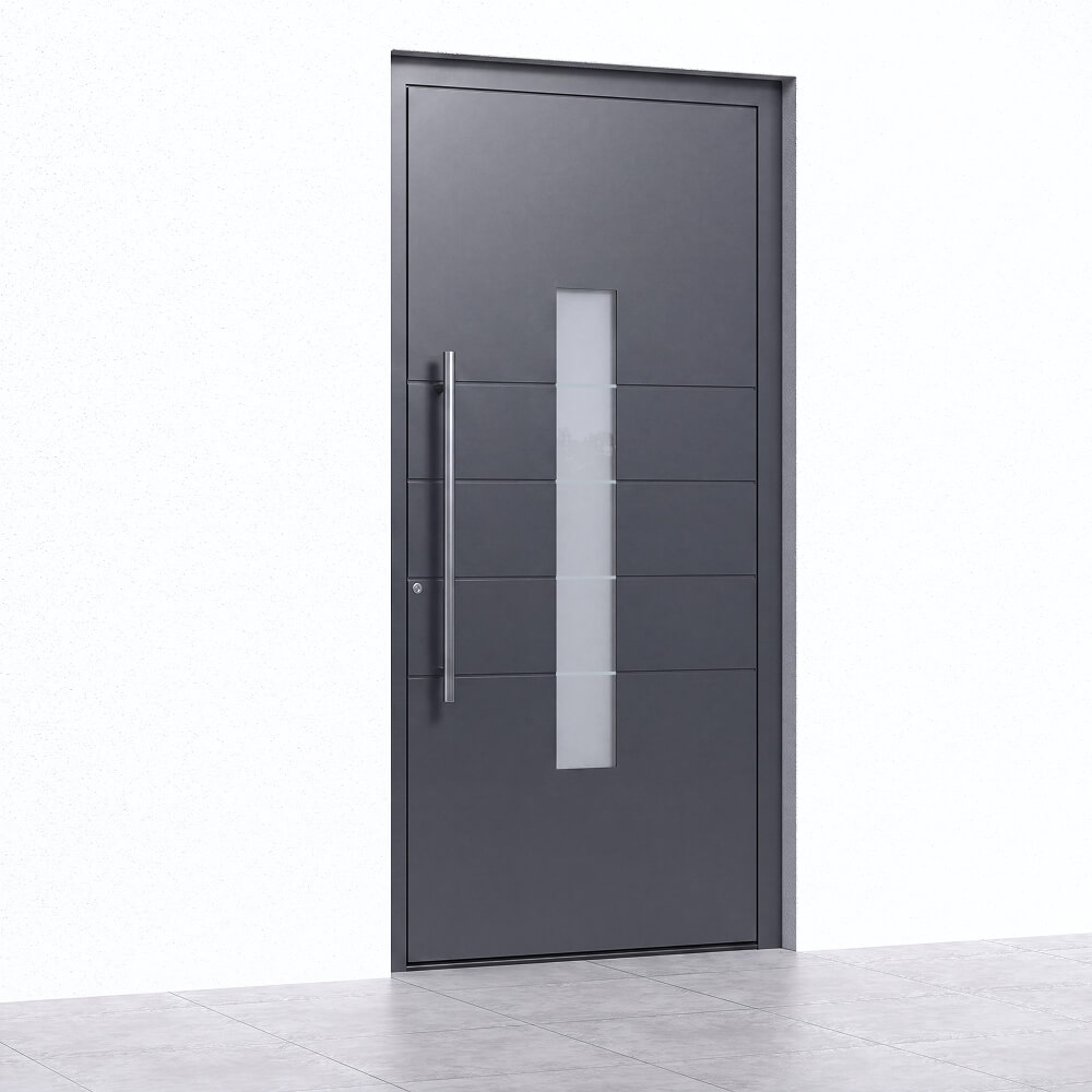 Alu-Haustür St. Veit Einbau