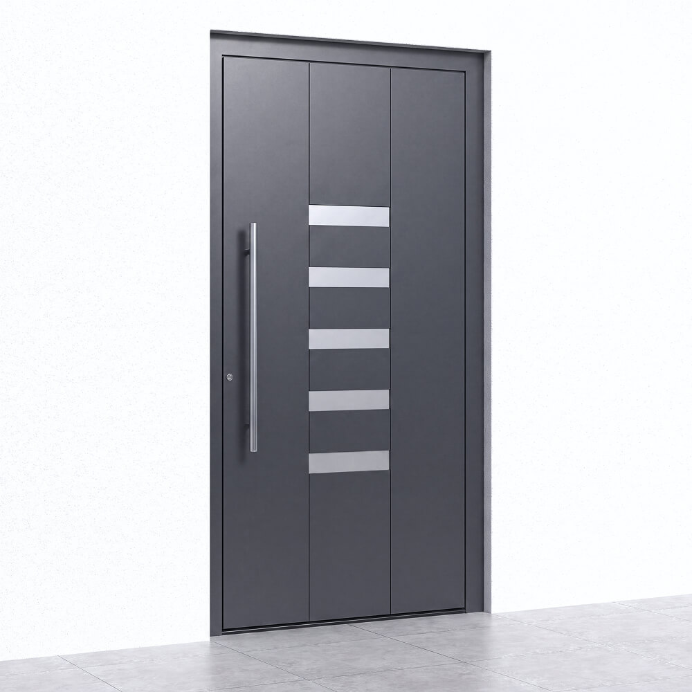 Alu-Haustür Zams Einbau