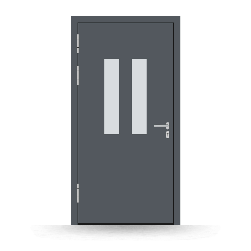 Alu-Haustür Schladming innen