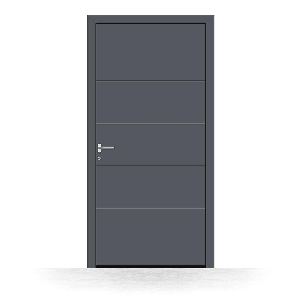 Alu-Haustür Zirl außen