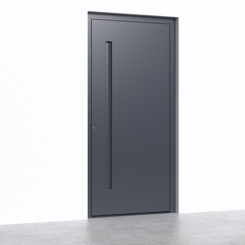 Alu-Haustür Kirchdorf Einbau