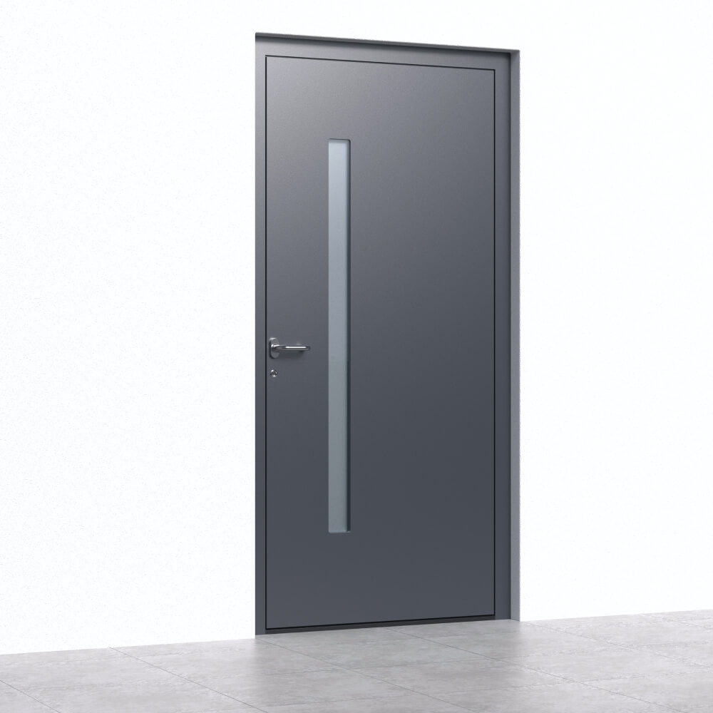 Alu-Haustür Kremsmünster Einbau