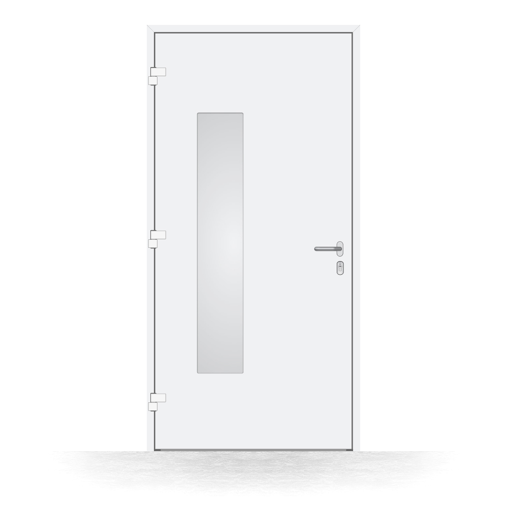 Alu-Haustür Gratkorn innen