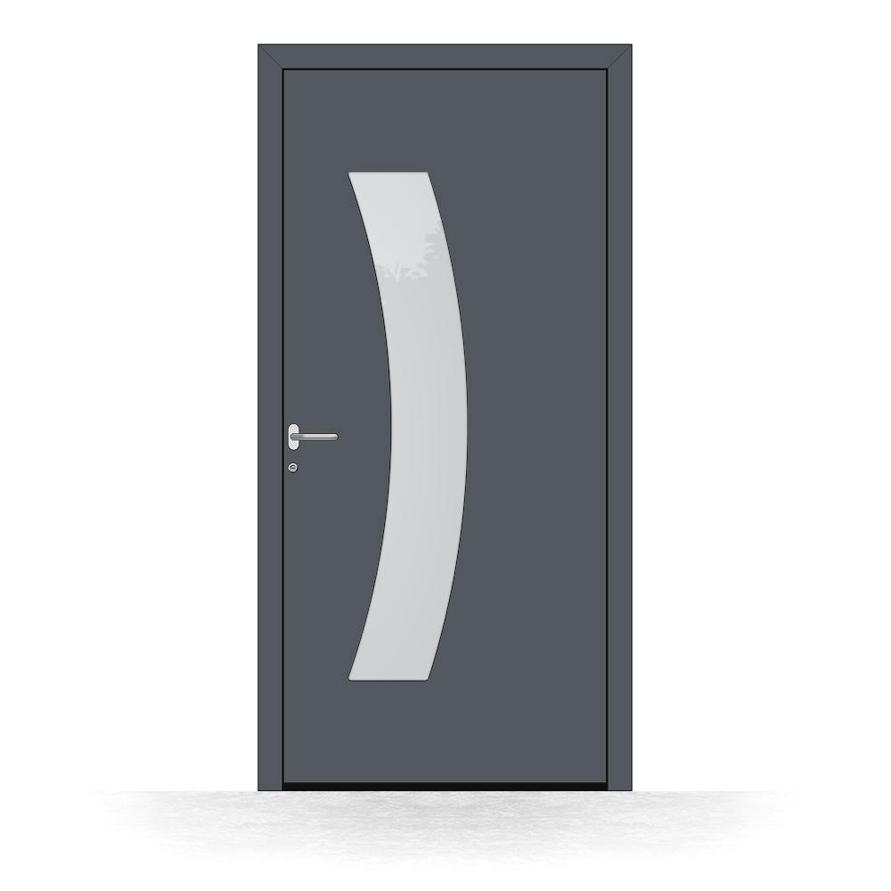 Alu-Haustür Lieboch außen