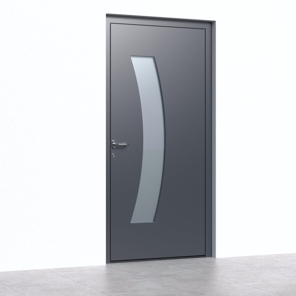 Alu-Haustür Lieboch Einbau