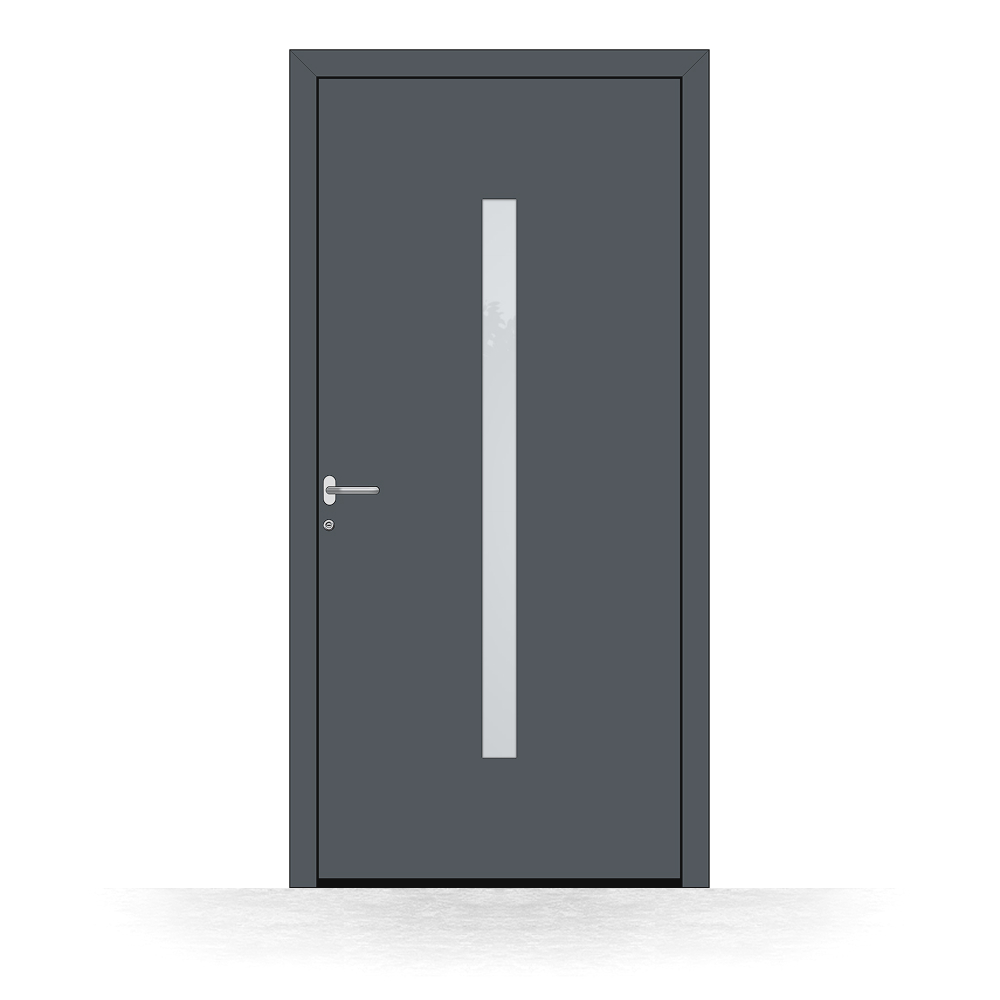 Alu-Haustür Längenfeld außen
