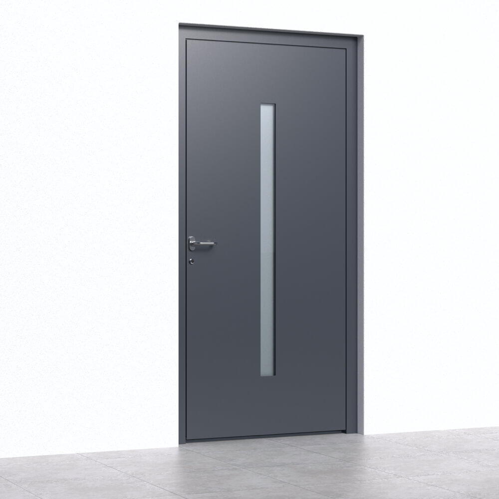 Alu-Haustür Längenfeld Einbau