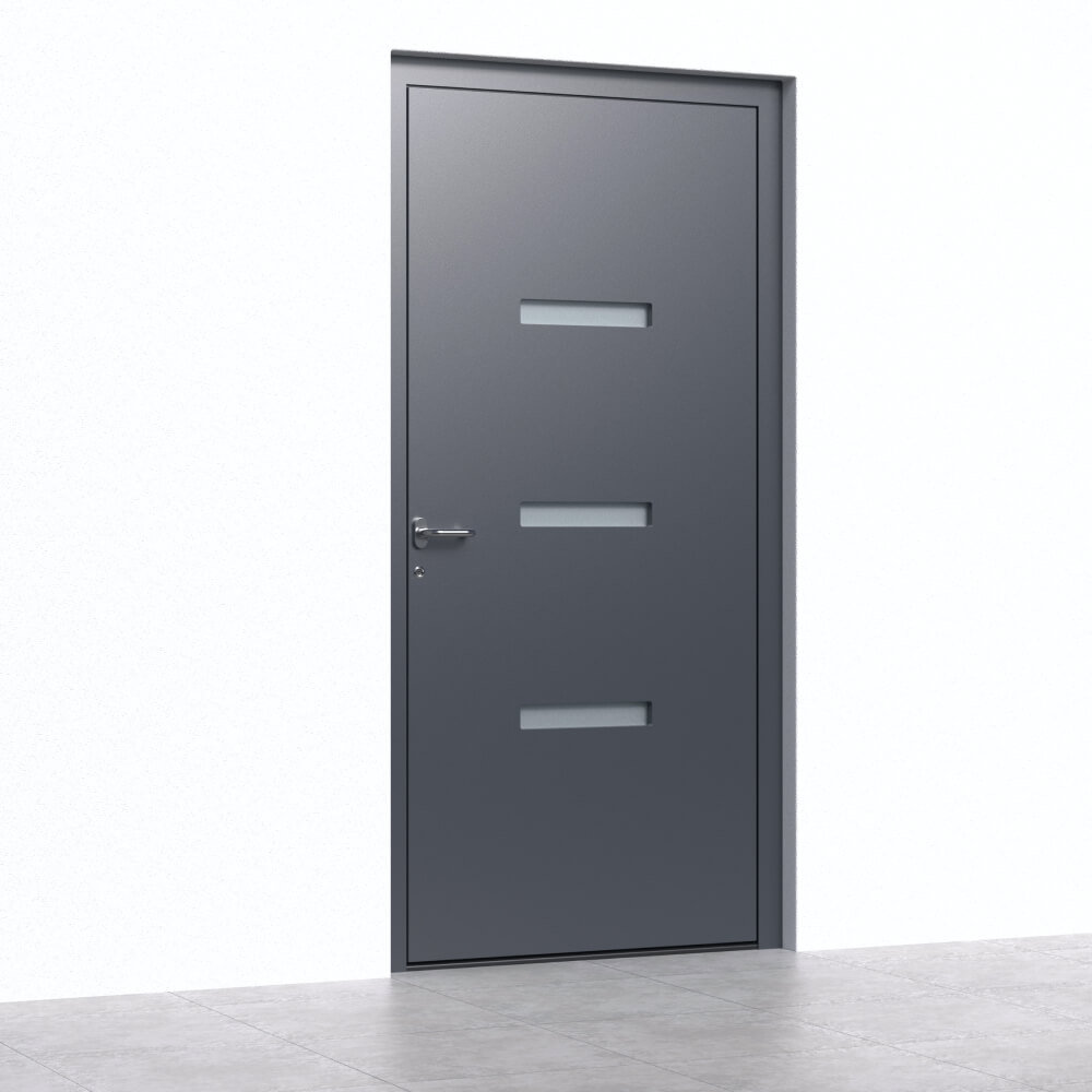 Alu-Haustür Abtenau Einbau