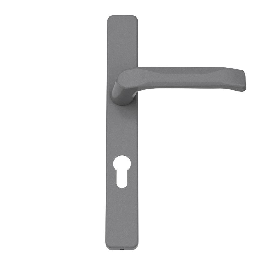 Innendrücker Aluminium - Farbton Titan