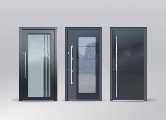 Glas-Alu-Haustüren