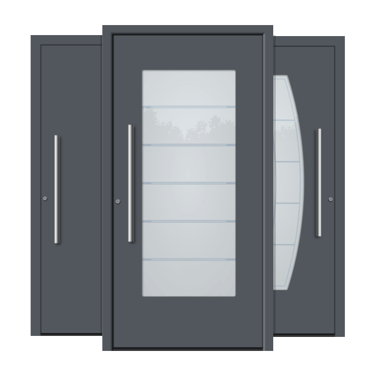 Aluminium Haustüren klassisch