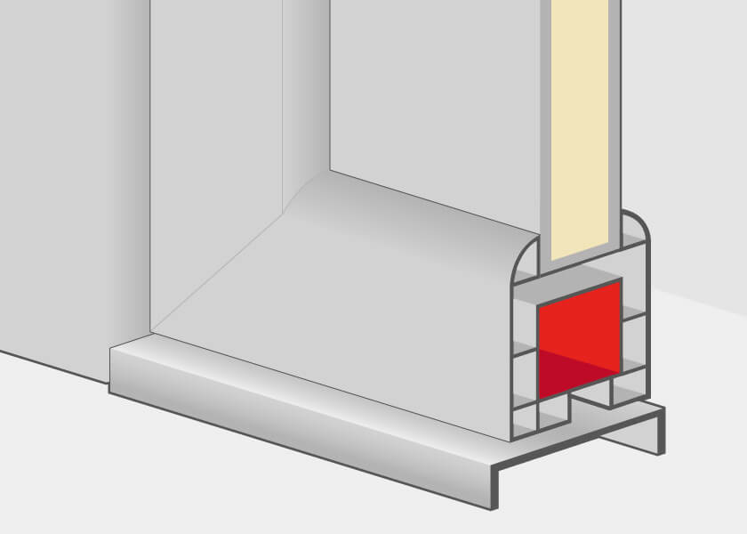 Haustüren Alu Profildetails