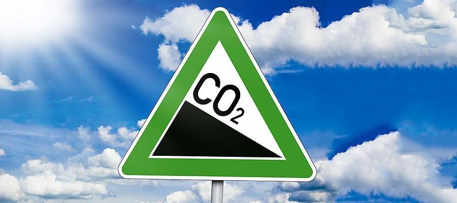 CO2 Schild