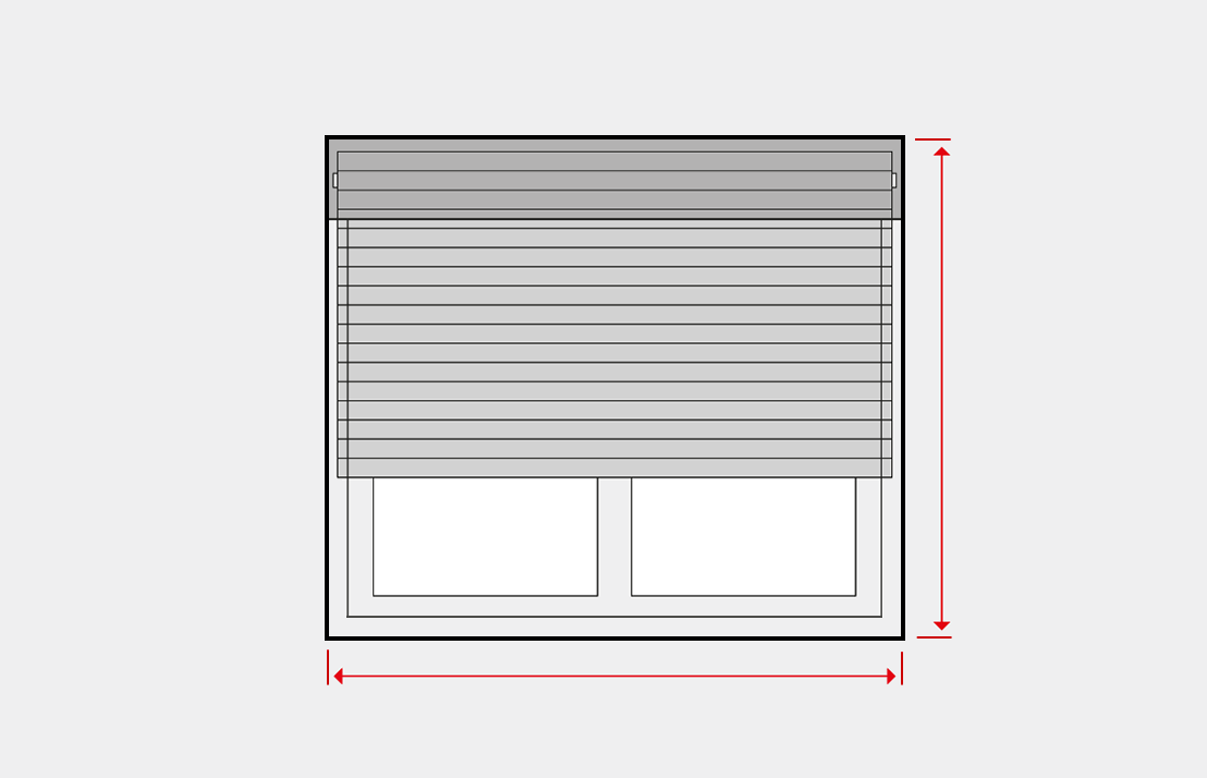 Rollladen ausmessen