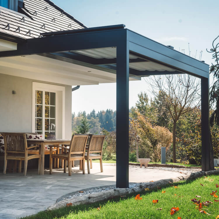 Alu Terrassenüberdachung