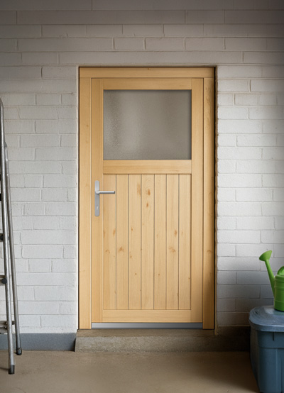 Holztür Garageneingang Holztür Garageneingang