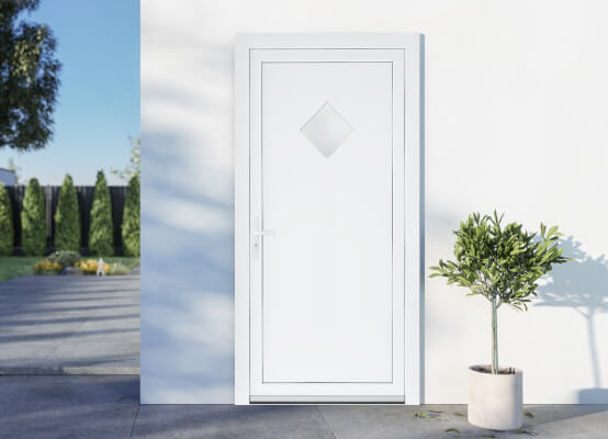 Nebeneingangstüren Kunststoff