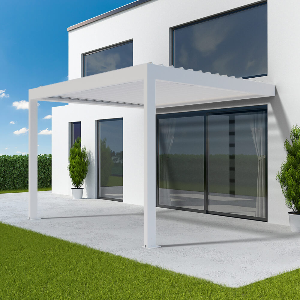 Pergola Weiß