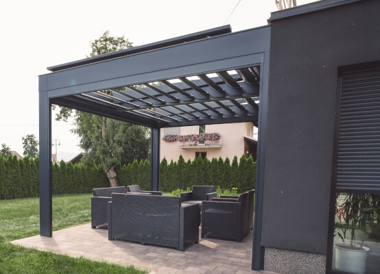 Terrasse Pergola