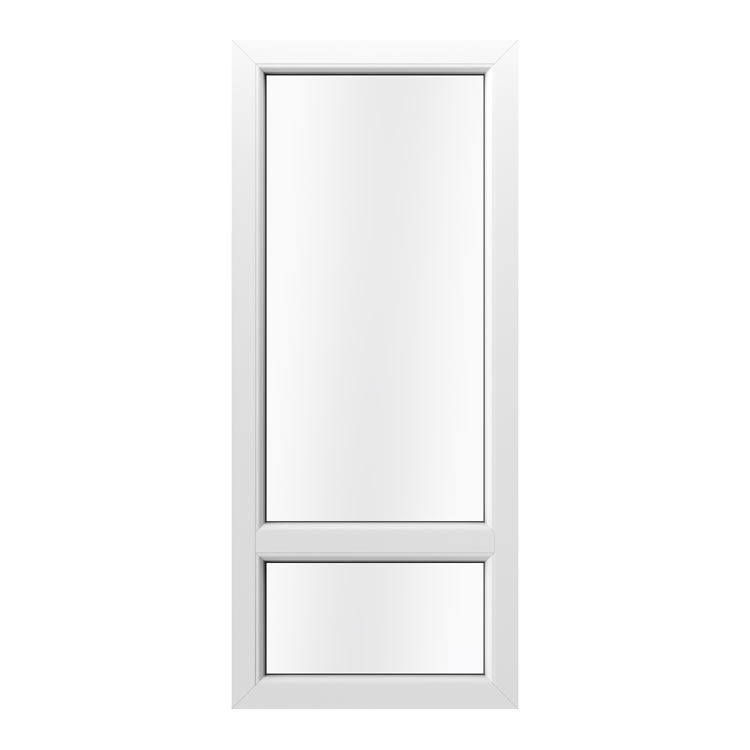 Bodentiefe Fenster mit Unterlicht