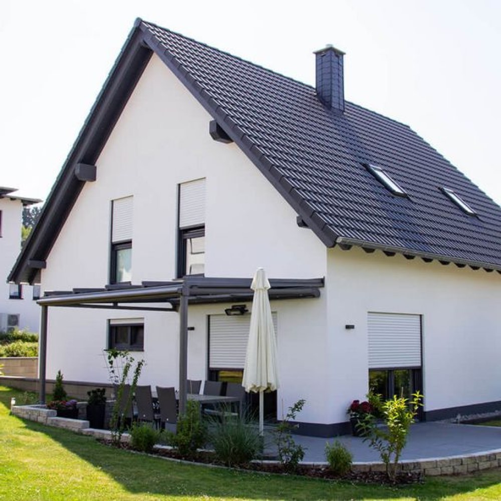 Aufsatzrolladen Einfamilienhaus