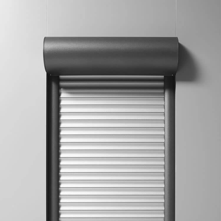 Vorbaurolladen Rund mit Details