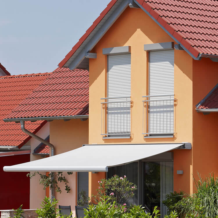 Rolladensystem geschlossen