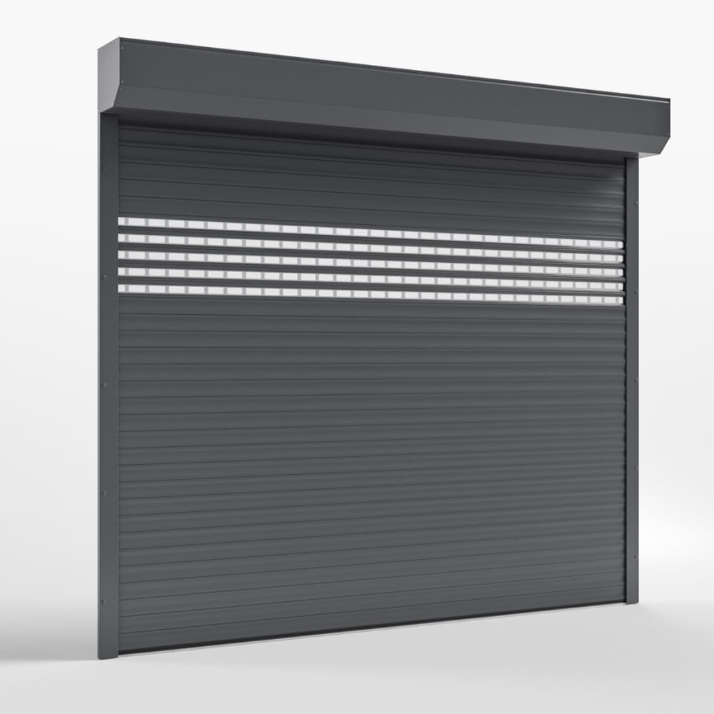 Rolltor Tiefgarage Comfort mit Acrylglas