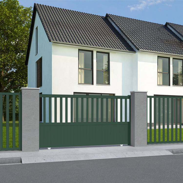 Schiebetor Moosgrün