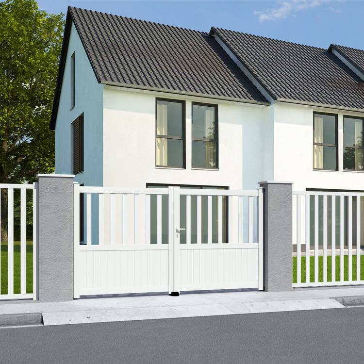 Doppeltor Weiß